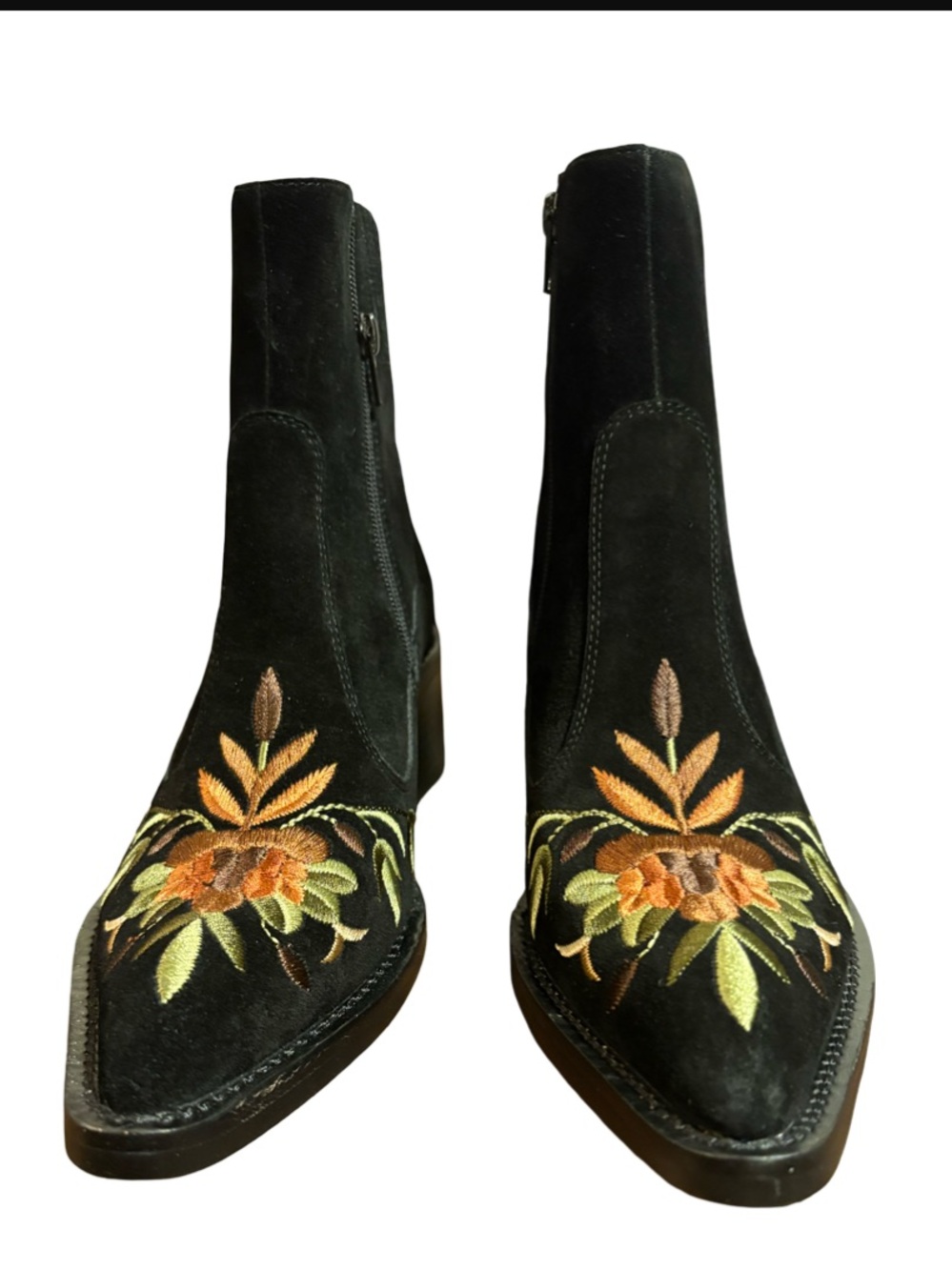 Jeffrey Campbell Bandits Black Suede Multi - Picture 9 of 12